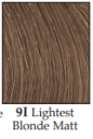رنگ مو تیوپی 9I بلوند زیتونی خیلی روشن آکوارلی