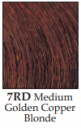 رنگ مو تیوپی 7RD بلوند مسی طلایی متوسط آکوارلی