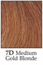 رنگ مو تیوپی 7D بلوند طلایی متوسط آکوارلی