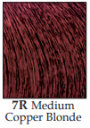 رنگ مو تیوپی 7R بلوند مسی متوسط آکوارلی