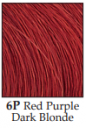 رنگ مو تیوپی 6P بلوند قرمز ارغوانی تیره آکوارلی