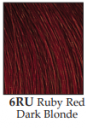 رنگ مو تیوپی 6RU بلوند قرمز یاقوتی تیره آکوارلی
