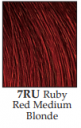 رنگ مو تیوپی 7RU بلوند قرمز یاقوتی متوسط آکوارلی