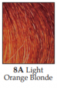 رنگ مو تیوپی 8A بلوند نارنجی روشن آکوارلی