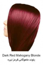 رنگ موی تیوپی 6.56 (Z.6) بلوند ماهاگونی قرمز تیره سون تایم