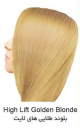 رنگ موی تیوپی 90.3 (G.12) بلوند طلایی هایلایت سون تایم