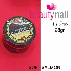 پودر کاشت ناخن بیوتی نیل soft salmon