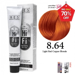 رنگ موی بس سری Red coppeشماره 8.64