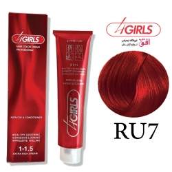 رنگ موی فورگرلز سری قرمز یاقوتی شماره RU7