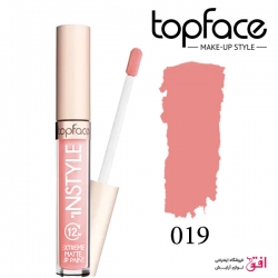 رژ لب مایع 12ساعته تاپ فیس شماره 19
