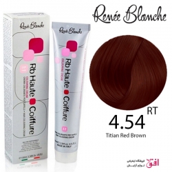 رنگ مو رنه بلانش سری قرمز تیتانی شماره 4.54RT