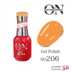 لاک ژل آنژل شماره :206 Ongel Nail System