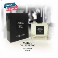 ادو پرفیوم مردانه پلاتینوم بلک 110 میل مارکو ولنتینو Marco Valentino Eau De Perfume Platinum Black 110 ml