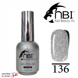 لاک ژل ان بی آی NBI Gel Polish شماره 136