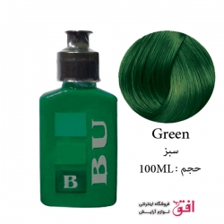 شامپو رنگ bu حجم 100میل شماره B09