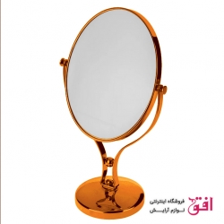 آینه آرایشی برند آپ رنگ مسی متالیک 10X