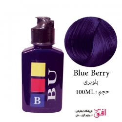 شامپو رنگ bu حجم 100میل شماره B18