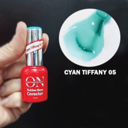 رابر بیس کورکتور ON GEL رنگ تیفانی حجم 12 میل