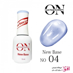 لاک ژل آنژل سری بیس شماره :04 Ongel Nail System New Base