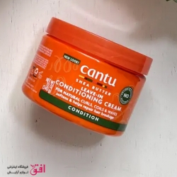 نرم کننده بعد حمام شی باتر کنتو Cantu Leave in Conditioning Cream with Shea Butter