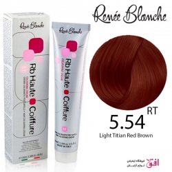 رنگ مو رنه بلانش سری قرمز تیتانی شماره 5.54RT