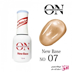 لاک ژل آنژل سری بیس شماره :07 Ongel Nail System New Base