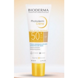 کرم ضدآفتاب فتودرم SPF50+ رنگی بایودرما مناسب پوست خشک و حساس