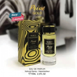 ادو پرفیوم مردانه پرایم گلد 70 میل مارکو ولنتینو Marco Valentino Eau De Perfume prime gold 70ml