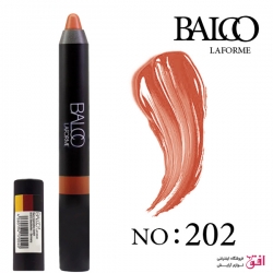 رژ لب مدادی بالکو شماره 202 BALCO EVERLASTING LIPSTICK PEN