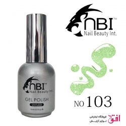 لاک ژل ان بی آی NBI Gel Polish شماره 103