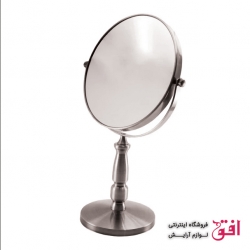 آینه آرایشی برند آپ رنگ نقره ای متالیک 10X