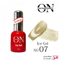 آیس ژل آنژل شماره : 07 Ongel Nail Polish Ice Gel