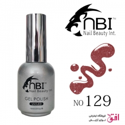 لاک ژل ان بی آی NBI Gel Polish شماره 129