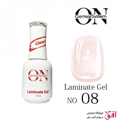 لمینت ژل ON GEL رنگ CANDY شماره 08 حجم 15 میل