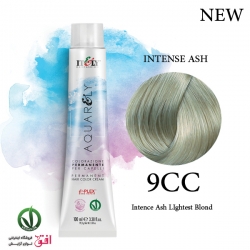 رنگ مو آکوارلی سری دبل خاکستری شماره 9CC