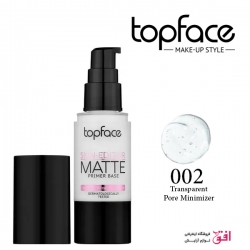 پرایمر تاپ فیس ترنسپرنت topface matte transparent حجم 31 میل