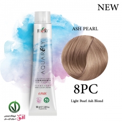 رنگ مو آکوارلی سری دودی مرواریدی شماره 8PC