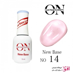 لاک ژل آنژل سری بیس شماره :14 Ongel Nail System New Base