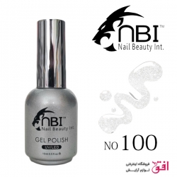 لاک ژل ان بی آی NBI Gel Polish شماره 100