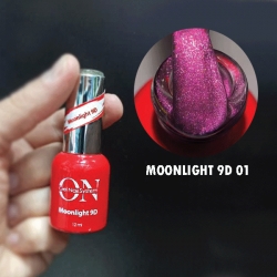 لاک ژل مونلایت 9 بعدی ON GEL شماره 01