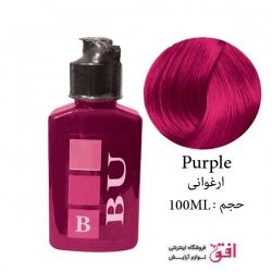 شامپو رنگ bu حجم 100میل شماره B23