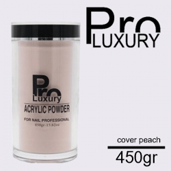 پودر کاشت ناخن پرو لاکچری 450 گرمی COVER PEACH