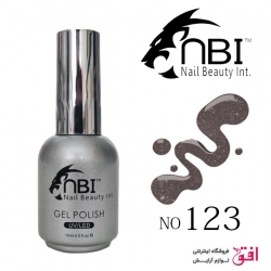 لاک ژل ان بی آی NBI Gel Polish شماره 123