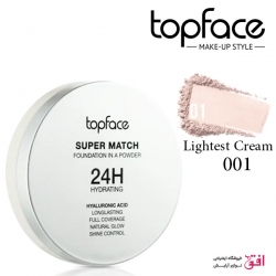 پنکیک آبرسان ۲۴ ساعته سوپر مچ تاپ فیس شماره 001 Topface Super Match 24H Powder