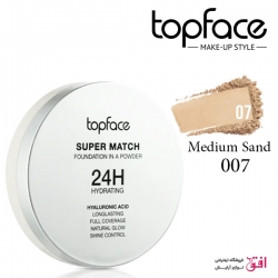 پنکیک آبرسان ۲۴ ساعته سوپر مچ تاپ فیس شماره 007 Topface Super Match 24H Powder