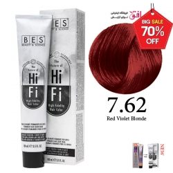 رنگ موی بس سری Red Violetشماره 7.62