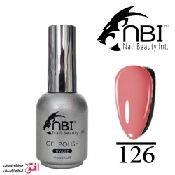 لاک ژل ان بی آی NBI Gel Polish شماره 126