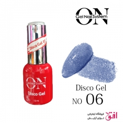 دیسکو ژل آنژل شماره : 06 On Gel Nail System Disco Gel