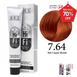 رنگ موی بس سری Red coppeشماره 7.64