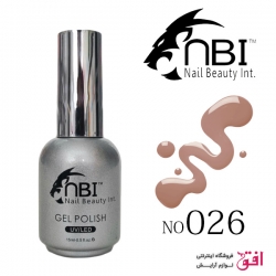 لاک ژل ان بی آی NBI Gel Polish شماره 026